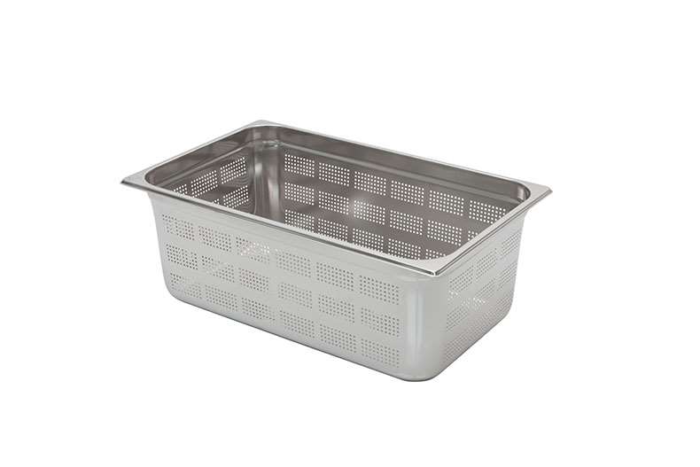 Recipient Line Gastroplus - Gn1/1 - 200mm - ss recipient - perforated - Premium Line