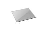 Lineoplus - Rvs toonbankschaal 350x320x5mm - aisi304 