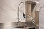 Encore - Enkelgats voorspoeldouche tafelmodel - incl. kwartslag tussenkraan 