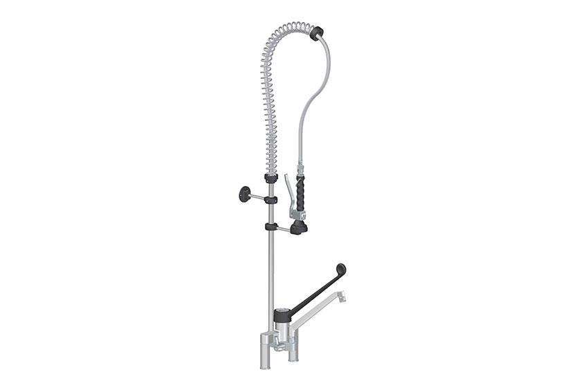 Linum - Double-hole pre-flush table model