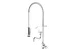  - Enkelgats voorspoeldouche tafelmodel - incl. tussenkraan 200mm uitloop 
