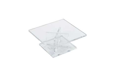 Lineoplus - Presentatiestaander - vierkant - 120x120x50mm  Lineoplus - Presentatiestaander - vierkant - 120x120x50mm