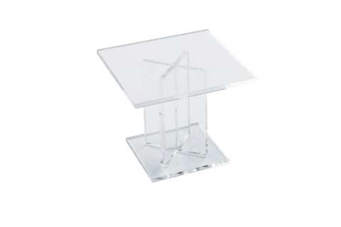 Lineoplus - Presentatiestaander - vierkant - 120x120x100mm  Lineoplus - Presentatiestaander - vierkant - 120x120x100mm