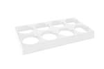 Lineoplus - Display - 800x400x80mm - voor 8 saladekommen 180x180mm 