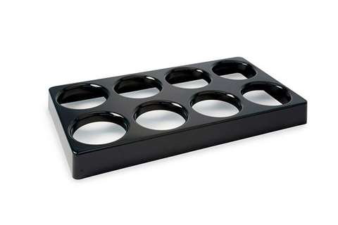 Lineoplus - Display - 800x400x80mm - voor 8 saladekommen 180x180mm  Lineoplus - Display - 800x400x80mm - voor 8 saladekommen 180x180mm