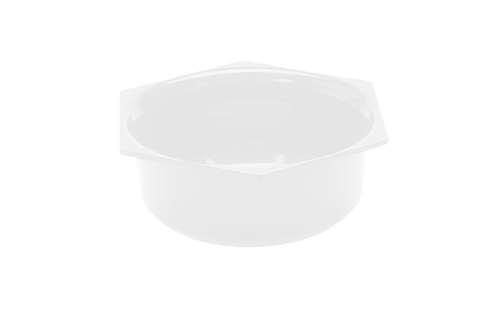 Lineoplus - Saladekom - ronde zeshoek - 2,5l - 215x215x85mm  Lineoplus - Saladekom - ronde zeshoek - 2,5l - 215x215x85mm