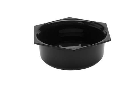 Lineoplus - Saladekom - ronde zeshoek - 2,5l - 215x215x85mm  Lineoplus - Saladekom - ronde zeshoek - 2,5l - 215x215x85mm