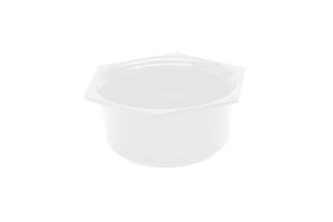Lineoplus - Saladekom - ronde zeshoek - 1,5l- 180x180x85mm  Lineoplus - Saladekom - ronde zeshoek - 1,5l- 180x180x85mm