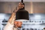 Linum - Linum warmhoudlamp focus ms - h = 250mm - dia 200mm - lamp 250w incl 