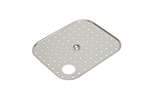 Ronda - Inzetrooster 500x400mm - links - voor ronda & linum spoelbakken 
