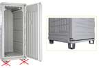 Melform - Cargoline isotherme container 775l - op 4 voeten 