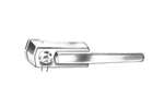 CoolX - Sluiting met sleutel - inclusief neus - opslag 24mm 