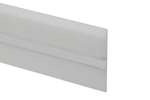 CoolX - Stootrand in pe + inzetprofiel - met gaten - 150x15mm - 2mtr/lng 