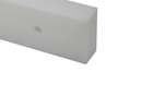 CoolX - Stootrand - geboord - excl. doppen - 100x50mm - 2mtr/lng 