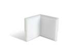 CoolX - Binnenhoek voor ppe-200 - 100x15mm - zonder inzetprofiel - 100x100mm 