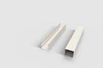 CoolX - U-vormig profiel - 40x40x40mm - 3mtr/lng - gelakt staal 