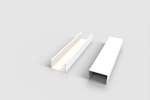 CoolX - U-vormig profiel - 40x60x40mm - 3mtr/lng - gelakt staal 