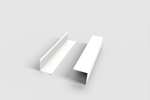 CoolX - L-vormig profiel - 50x50mm - 3mtr/lng - gelakt staal 