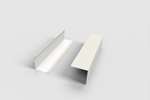 CoolX - L-vormig profiel - 60x60mm - 3mtr/lng - gelakt staal 