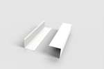 CoolX - L-vormig profiel - 60x60mm - 3mtr/lng - gelakt staal 