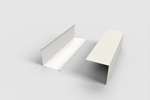 CoolX - L-vormig profiel - 80x80mm - 3mtr/lng - gelakt staal 