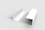 CoolX - L-vormig profiel - 80x80mm - 3mtr/lng - gelakt staal 