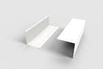 CoolX - L-vormig profiel - 90x90mm - 3mtr/lng - gelakt staal 