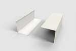 CoolX - L-vormig profiel - 100x100mm - 3mtr/lng - gelakt staal 