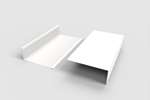 CoolX - L-vormig profiel - 60x150mm - 3mtr/lng - gelakt staal 