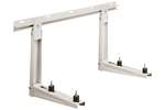 Rodigas - Ms207 muurkonzole gelakt + traverse - 465x375x800mm - 70+70kg 
