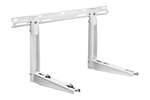 Rodigas - Ms220 muurkonzole gelakt + traverse - 465x375x800mm - 70+70kg 