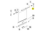 Ramiblind - Nylon clips veerspanning 