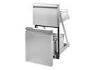 Ronda - Nz19cf dubbele lade serie n1 365x760mm - met handvat en telescopische geleiders 