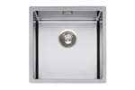 Linum - Spoelbak r12 - gepolijst - incl acces. - 400x400x200mm 