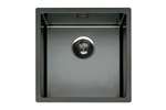 Linum - Spoelbak r12 - gepolijst - incl acces. - 400x400x200mm 
