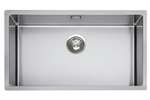 Linum - Spoelbak r12 - gepolijst - incl acces. - 740x400x200mm 