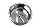 Ronda - Vri38 ronde opbouwspoelbak ø380mm - incl. afvoer en overloop sr6 