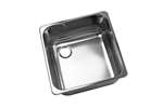 Ronda - Vdi3320-2 opbouwspoelbak 330x330x200mm - zonder overloop 