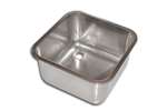Ronda - Vdi4030-2 opbouwspoelbak 400x400x300mm - zonder overloop 