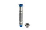 Ronda - Set geperforeerde standpijp met inzet - h 255mm + afvoerrooster 1"1/2 - aisi304 