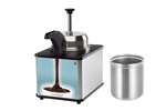 Server Products - Hot fudge met pomp & verwarmde bek - ce - type lfspw-fdge / incl. recipient 