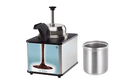 Server Products - Hot fudge met pomp & verwarmde bek - ce - type lfspw-fdge / incl. recipient  Server Products - Hot fudge met pomp & verwarmde bek - ce - type lfspw-fdge / incl. recipient