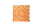 San Jamar - Antislip barmat - 305x305mm 