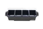 San Jamar - 'dome' unit met handgrepen - 6,6l 