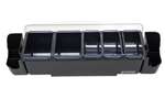 San Jamar - Complete 'dome' unit met rietjeshouders - 4,95l 