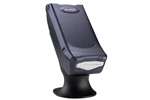San Jamar - Servetdispenser op stand - minivouw - zwart transparant - serie venue 