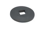 Linum - Ronde stootbumper ø93mm - vierkante opening 30x30mm 