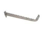 Linum - Rvs konzole wandbevestiging 75° - incl. clipsen - voor buis 