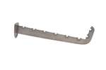 Linum - Rvs konzole wandbevestiging 90° - incl. clipsen - voor buis 