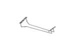 Linum - Rvs glazenhouder 350mm 